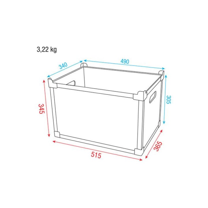 Dap Audio - Stack case Value Line - Plusieurs Rack | Z-Bombilla