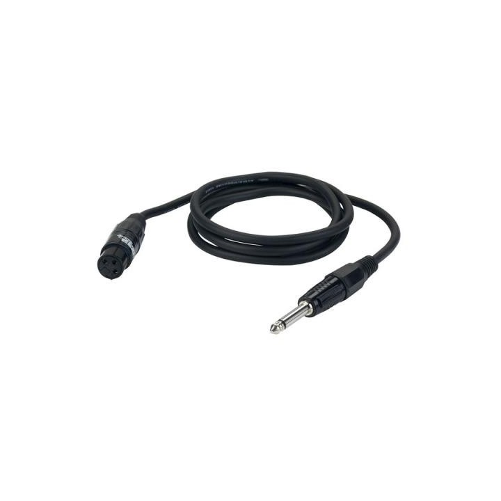 Dap Audio - FL02 - unbal. XLR/F 3 p. > Jack mono - Os Cabo de Áudio - Canon - Jack | Z-Bombilla