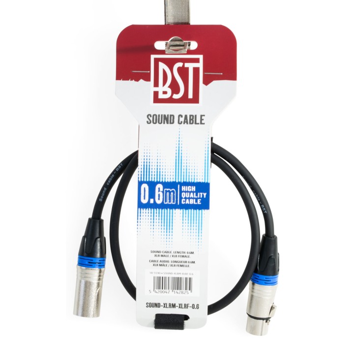 BST - SOUND-XLRM-XLRF-0.6