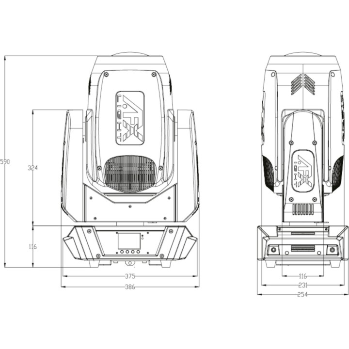 AFX - HYBRID-360LED-FC