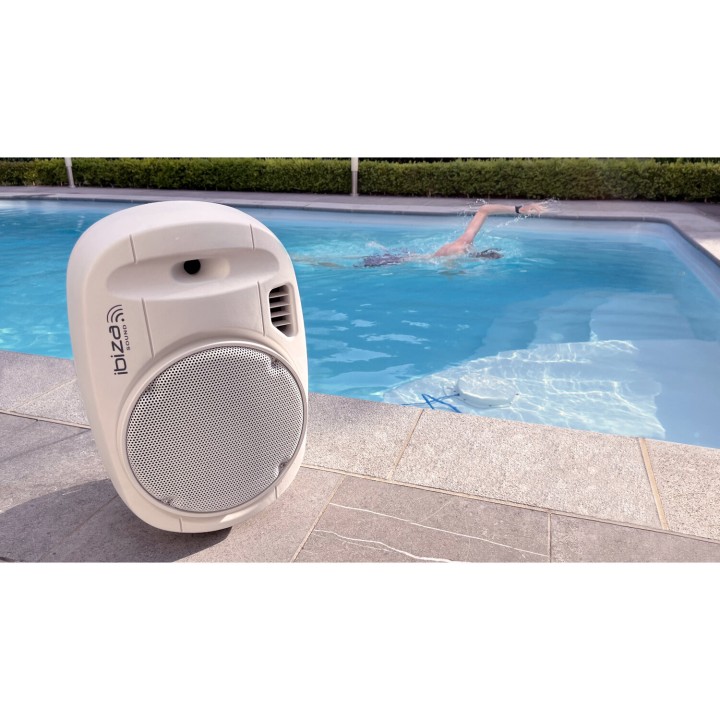 Ibiza Sound - PORT12UHF-WH-MKII-POOLPACK