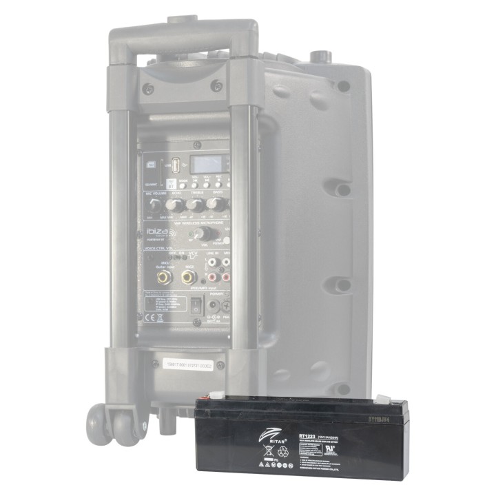 Ibiza Sound - BAT-PORT2.3A