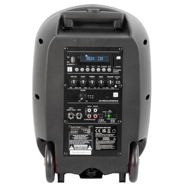Ibiza Sound - PORT8UHF-MKII-TWS