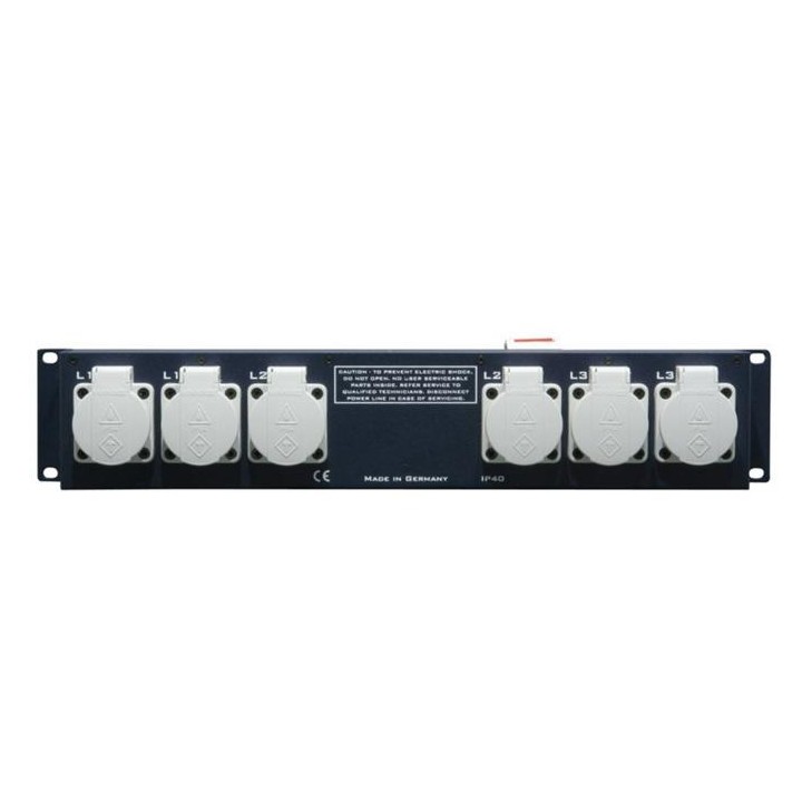 Adam Hall - 87480 - Power Distributor Triphasic 380V 400V | Z-Bombilla