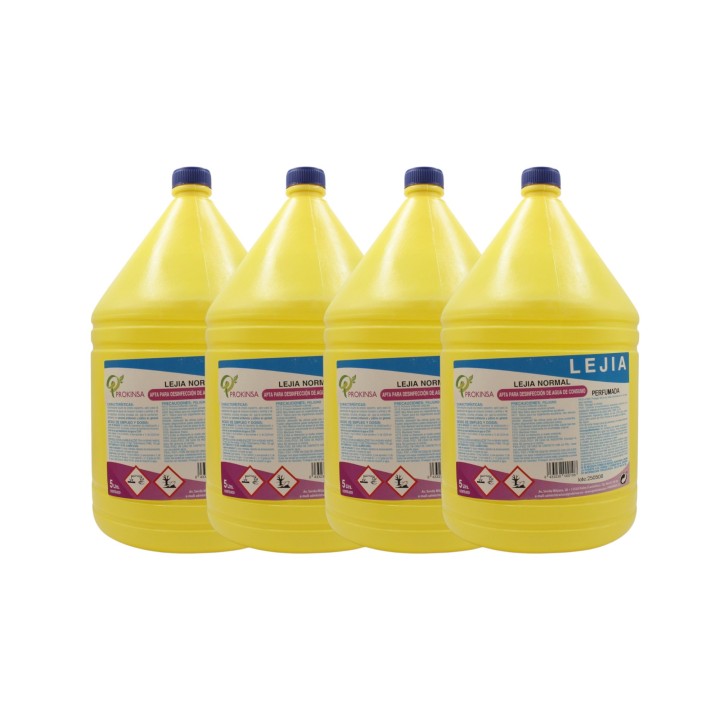 Prokinsa - Lejia Perfumada Pack 4 - 5L