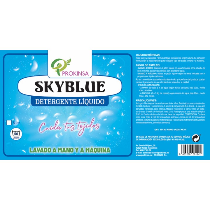 Gunner Smoke - Detergente Skyblue 