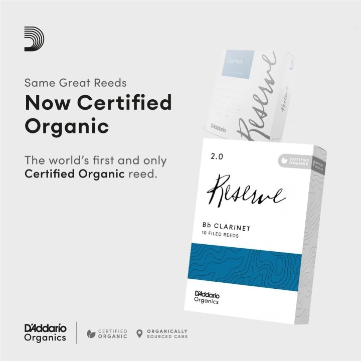 D'addario - Cañas Reserve clarinete 