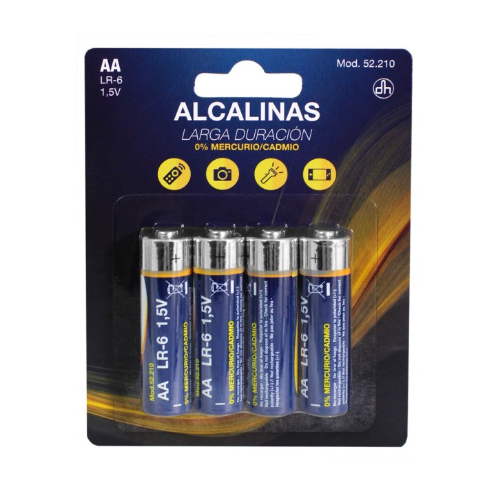 DH - Pila alcalina LR-6 (AA)