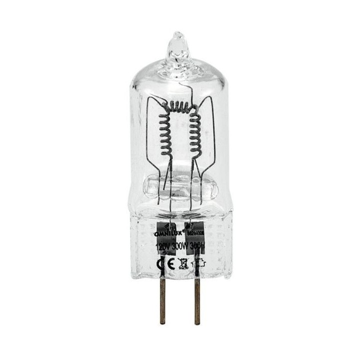 Omnilux - 300W/120V 300h 3200K GX6.35