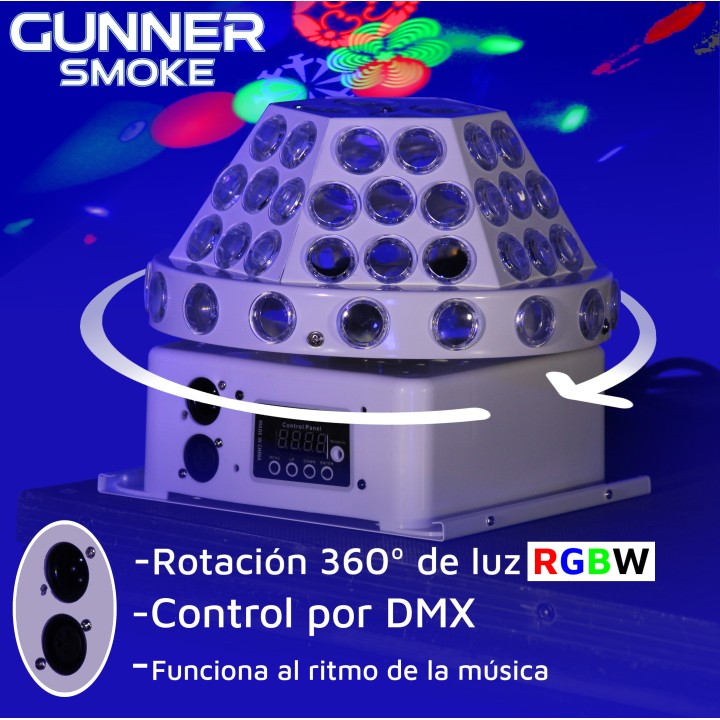 Gunner Smoke - LED Space UFO Light