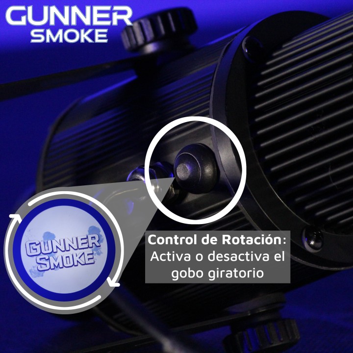 Gunner Smoke - Logo Projector 60   