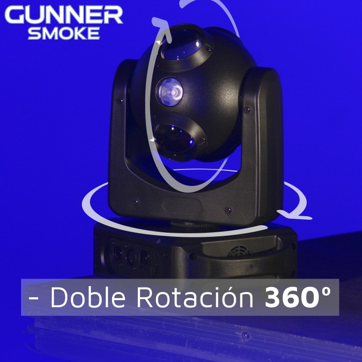 Gunner Smoke - 2in1 UFO Beam