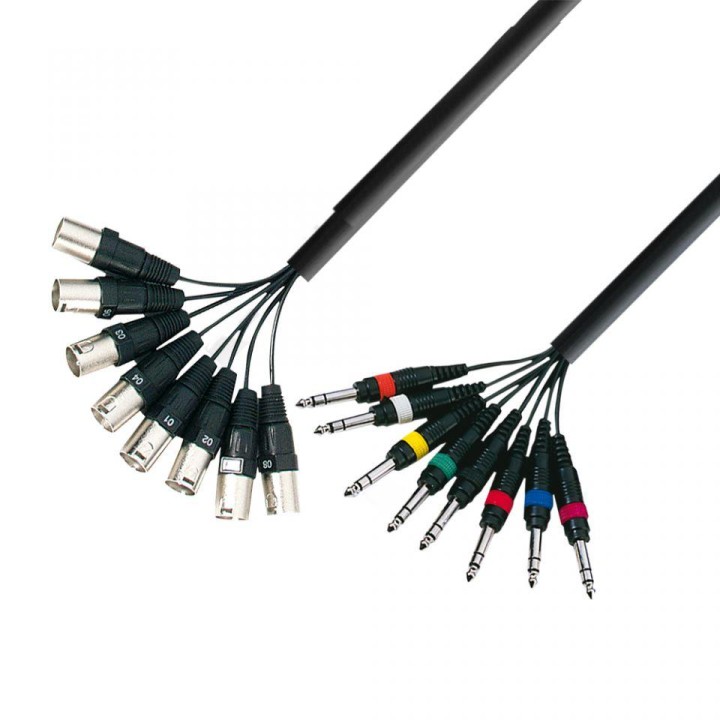 Adam Hall - K3L8MV0500 - Multicore Cables Up to 12 ways | Z-Bombilla
