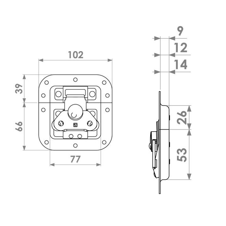 Adam Hall - 17281 - Trave para bastidor | Z-Bombilla