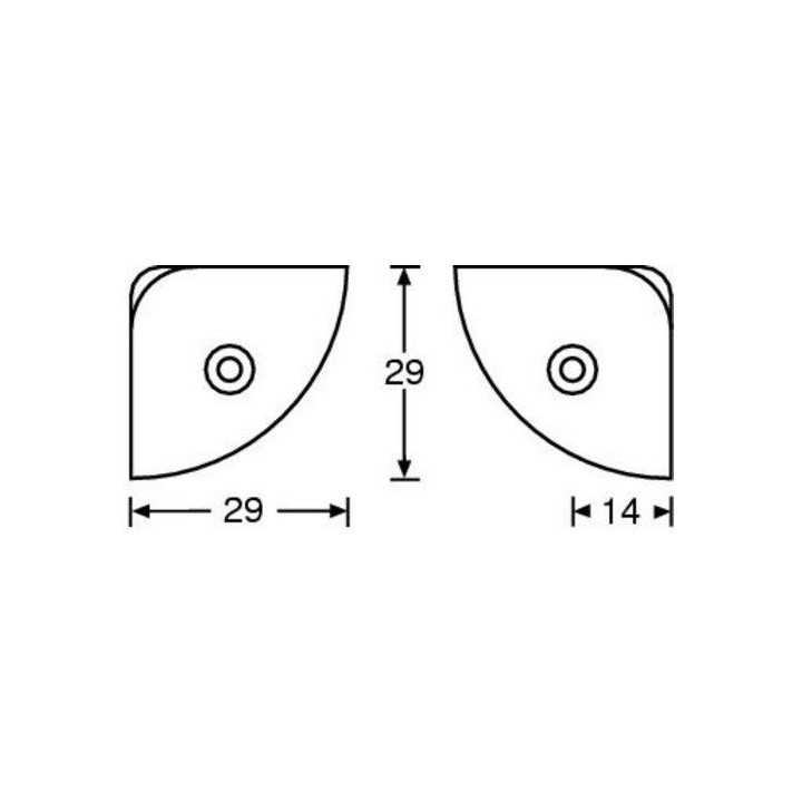 Adam Hall - 4008 - Cantoneres - Accessoris per Racks | Z-Bombilla