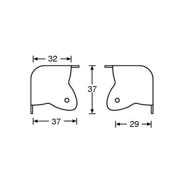 Adam Hall - 4020 - Cantoneres - Accessoris per Racks | Z-Bombilla