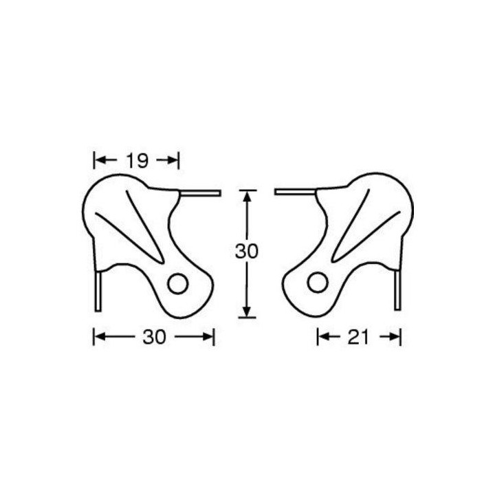 Adam Hall - 4030 - Cantoneres - Accessoris per Racks | Z-Bombilla