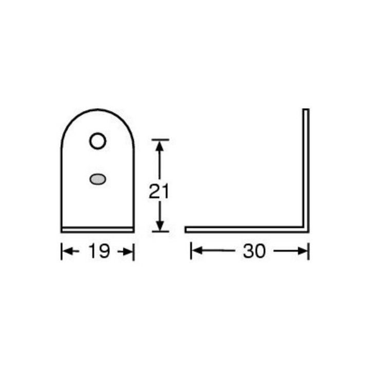 Adam Hall - 4040 - Reforço Angulo | Z-Bombilla