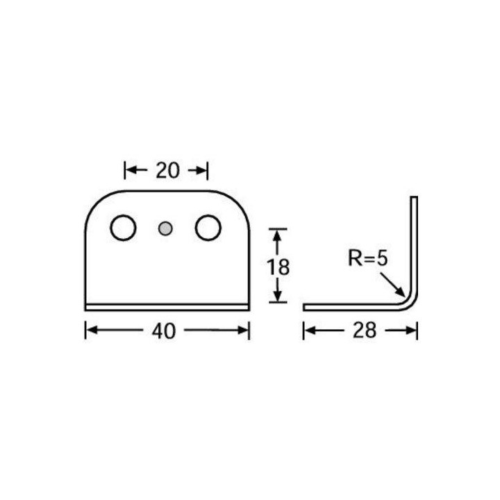Adam Hall - 4042 - Renforcement Angulo | Z-Bombilla