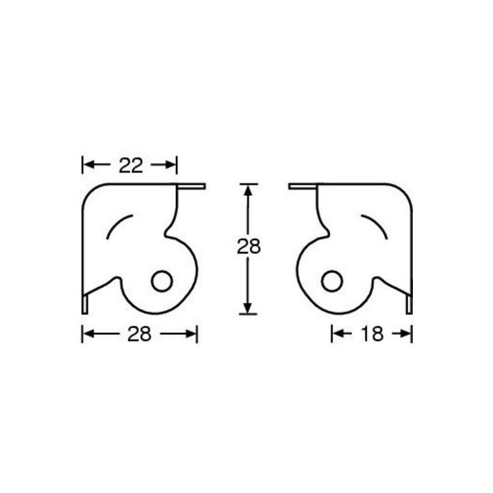 Adam Hall - 4050 - Cantoneres - Accessoris per Racks | Z-Bombilla