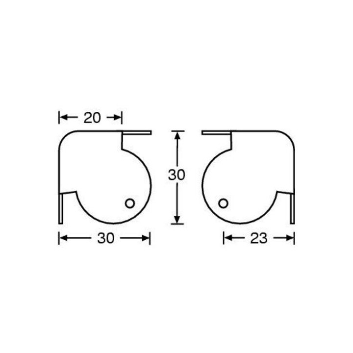 Adam Hall - 4055 - Cantoneres - Accessoris per Racks | Z-Bombilla