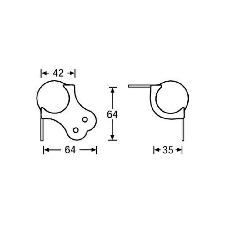 Adam Hall - 4103 - Cantoneres - Accessoris per Racks | Z-Bombilla