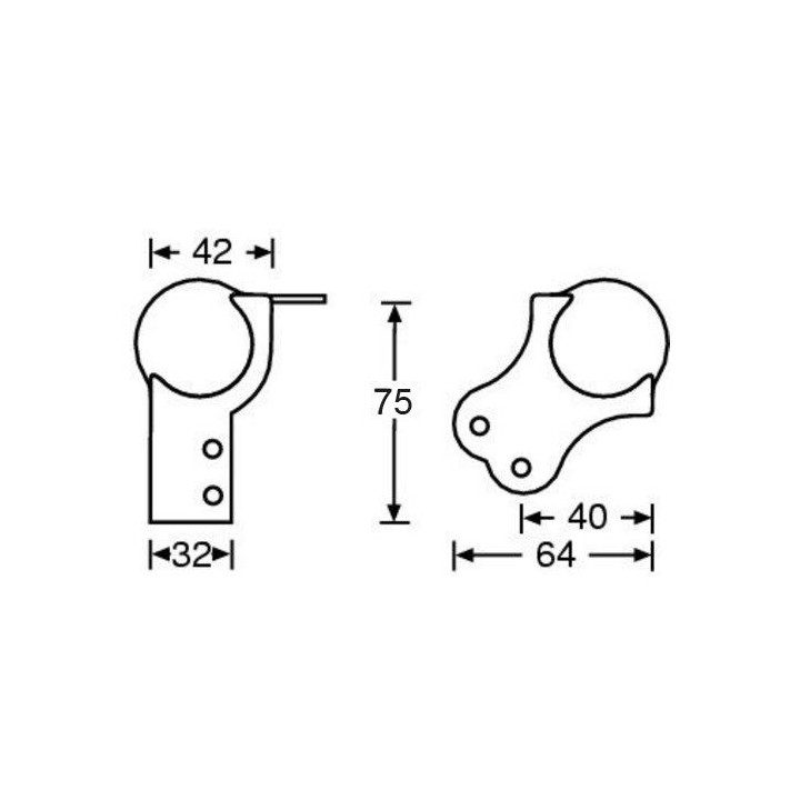 Adam Hall - 4105 - Corners - Acessórios para Racks | Z-Bombilla