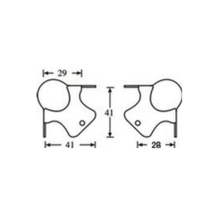 Adam Hall - 4111 - Corners - Acessórios para Racks | Z-Bombilla