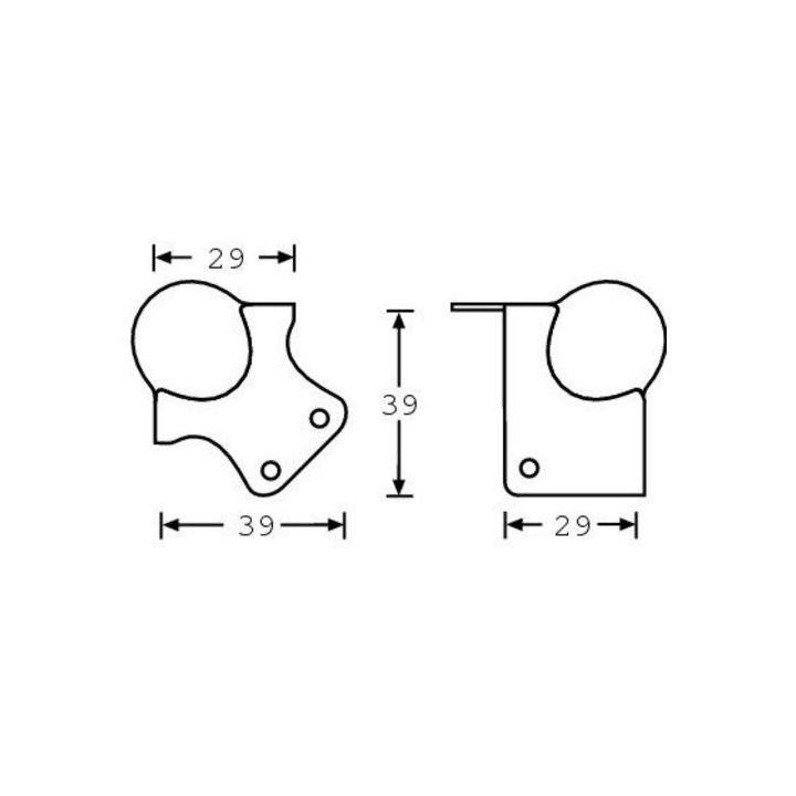 Adam Hall - 4114 - Corners - Acessórios para Racks | Z-Bombilla