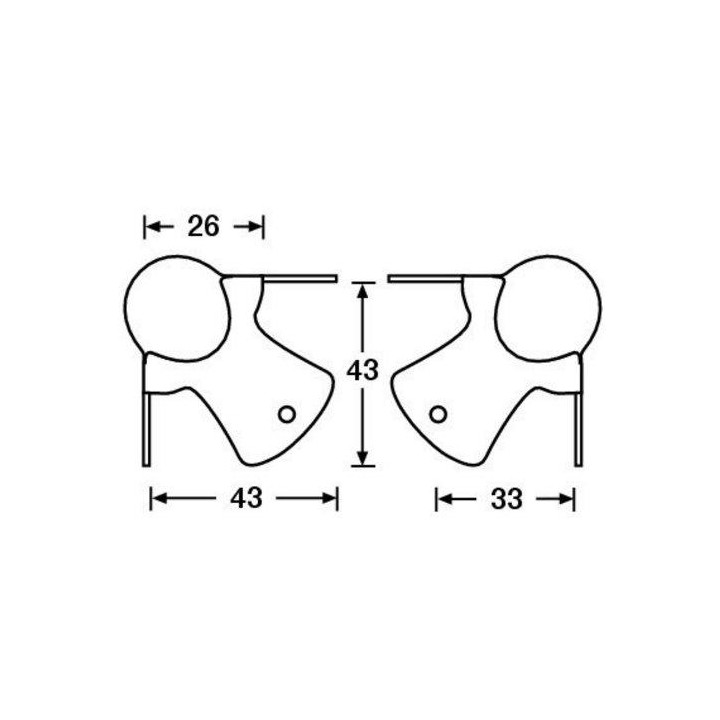 Adam Hall - 4115 - Corners - Acessórios para Racks | Z-Bombilla