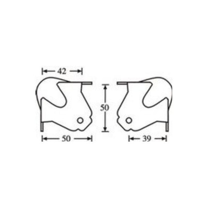 Adam Hall - 4117 - Corners - Acessórios para Racks | Z-Bombilla