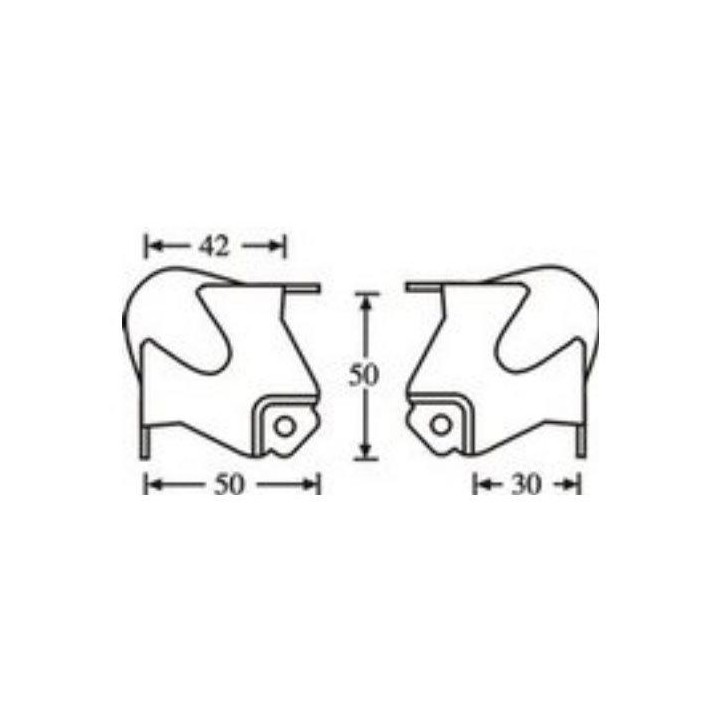 Adam Hall - 4119 - Corners - Acessórios para Racks | Z-Bombilla