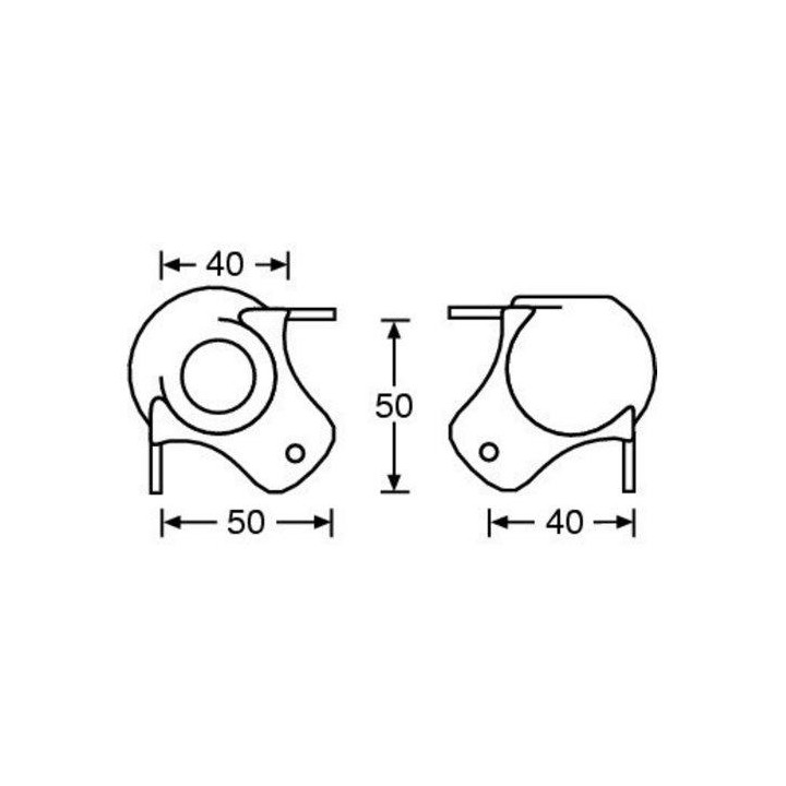 Adam Hall - 4122 - Corners - Accessoires pour Racks | Z-Bombilla