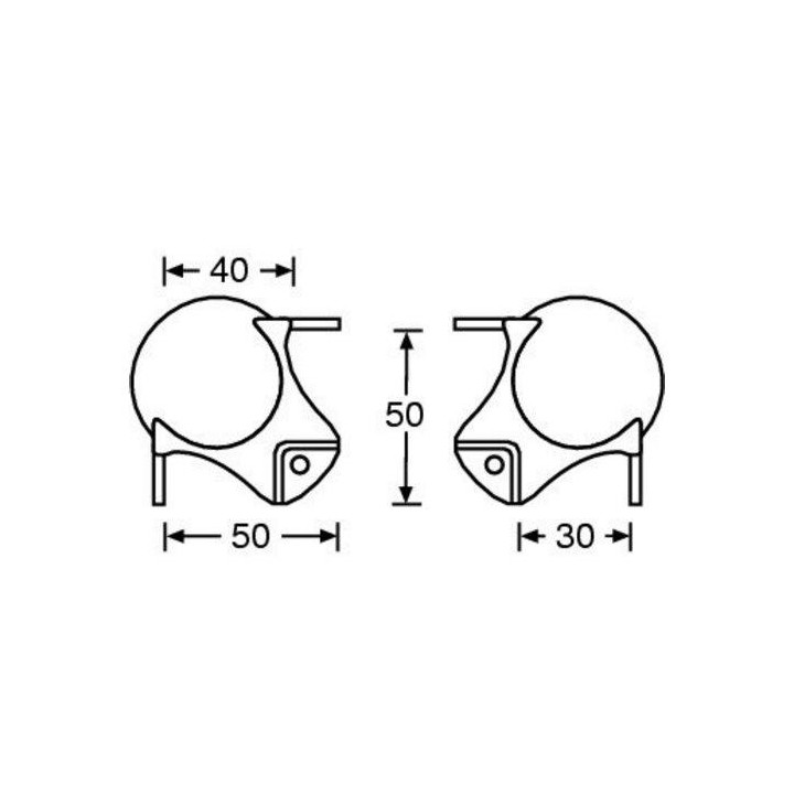 Adam Hall - 4124 - Cantoneres - Accessoris per Racks | Z-Bombilla