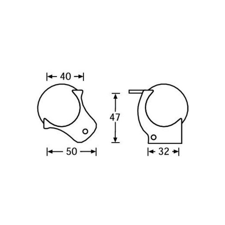 Adam Hall - 4127 - Corners - Acessórios para Racks | Z-Bombilla