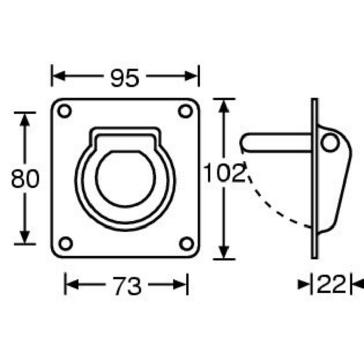 Adam Hall - 5801 - Accessório | Z-Bombilla