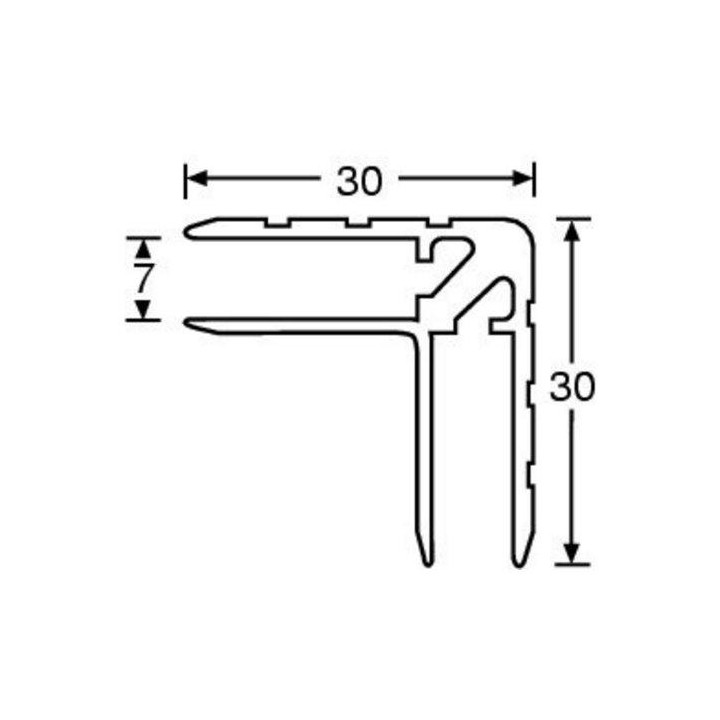 Adam Hall - 6106 - Perfis - Acessórios para Racks | Z-Bombilla