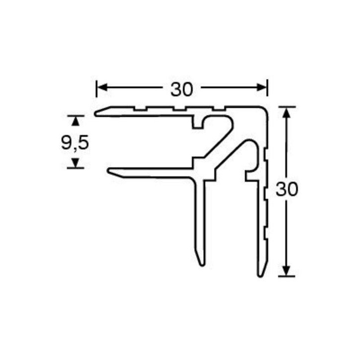 Adam Hall - 6107 - Profiles - Accessories for Racks | Z-Bombilla