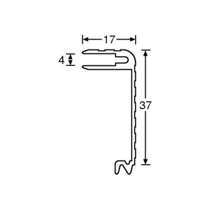 Adam Hall - 6134 - Perfis - Acessórios para Racks | Z-Bombilla