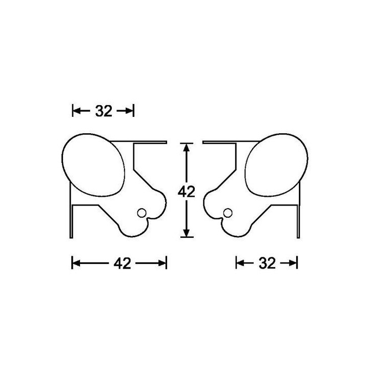 Adam Hall - 40801 - Cantoneres - Accessoris per Racks | Z-Bombilla