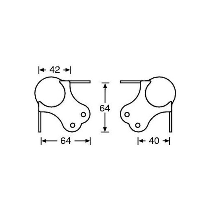 Adam Hall - 41012 - Cantoneres - Accessoris per Racks | Z-Bombilla
