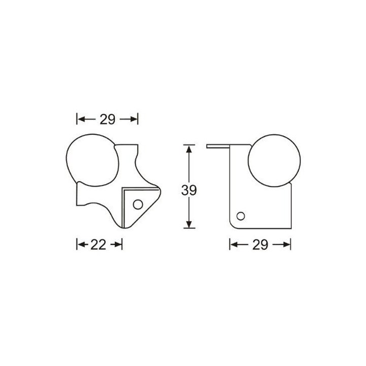 Adam Hall - 41141 - Cantoneres - Accessoris per Racks | Z-Bombilla