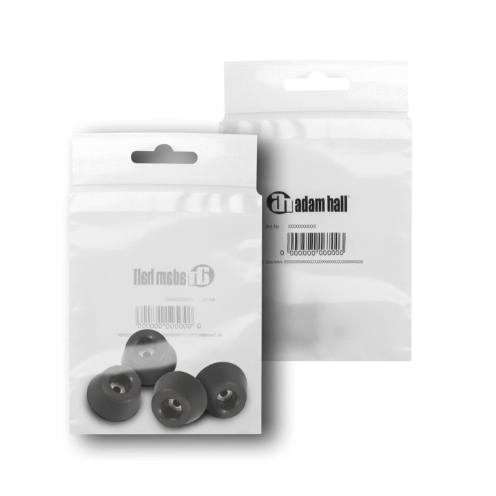 Adam Hall - 4901M4AH - Pés de rack e patins | Z-Bombilla