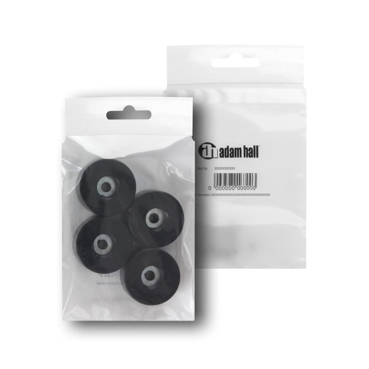 Adam Hall - 4909M4AH - Pés de rack e patins | Z-Bombilla