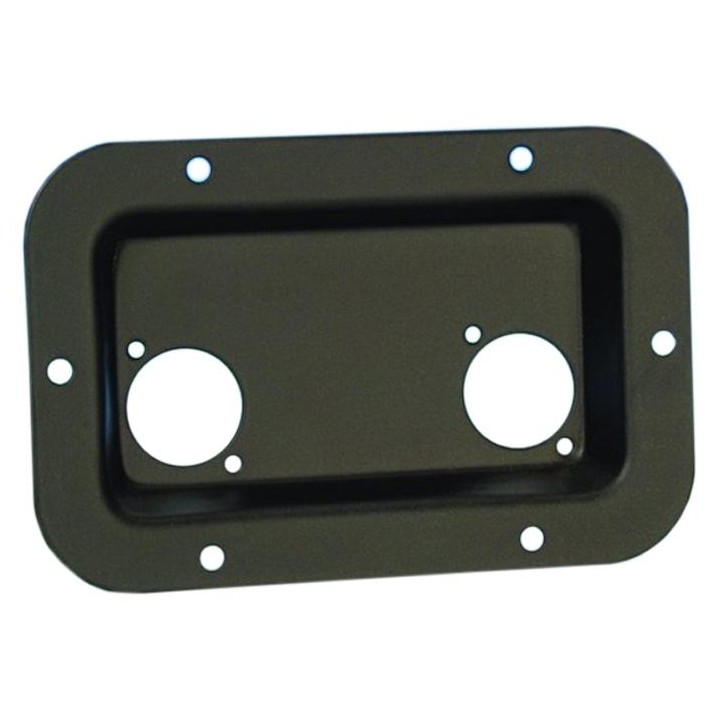 Adam Hall - 8708BLK - Accessoires pour Racks - Base en Retrait | Z-Bombilla