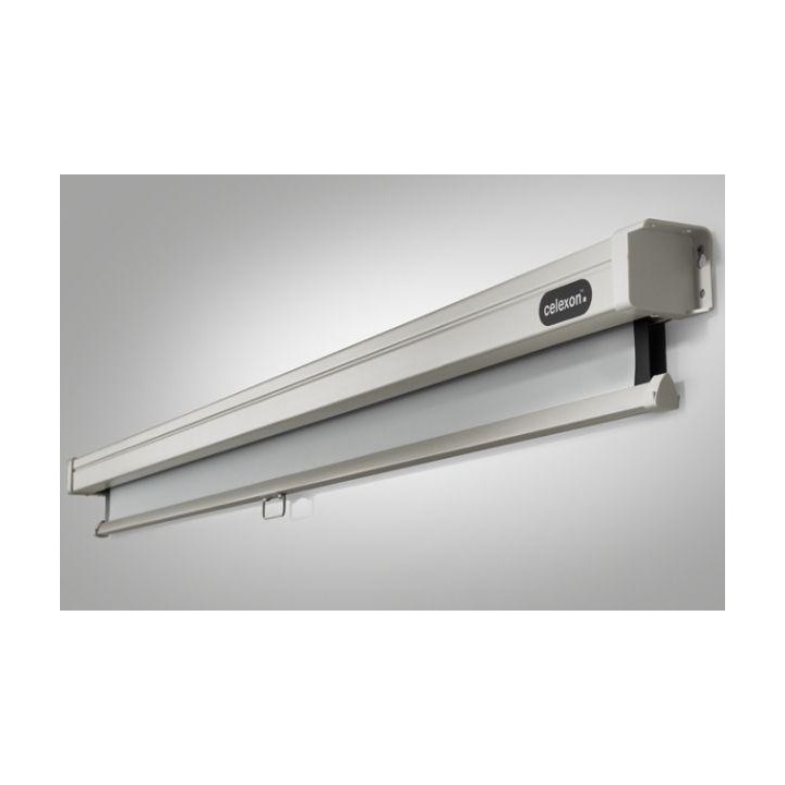 Celexon - Manual Mural PRO 160x160 - Tela de Projeção - Frente Mural | Z-Bombilla