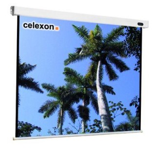 Celexon - Electrica PRO 160x160 - Tela de Projeção - Frente Elétrica | Z-Bombilla