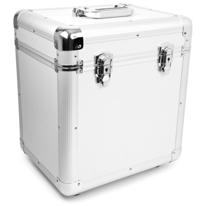 Skytec - RC100 Valise 12" pour vinyls, argent - Rack pour CD / Vinyls | Z-Bombilla