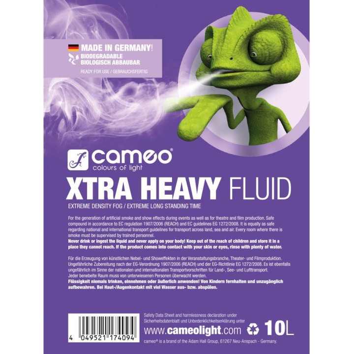 Cameo - CLFXHEAVY10L - Líquid de Fum | Z-Bombilla