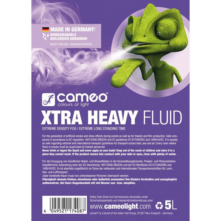 Cameo - CLFXHEAVY5L - Líquid de Fum | Z-Bombilla
